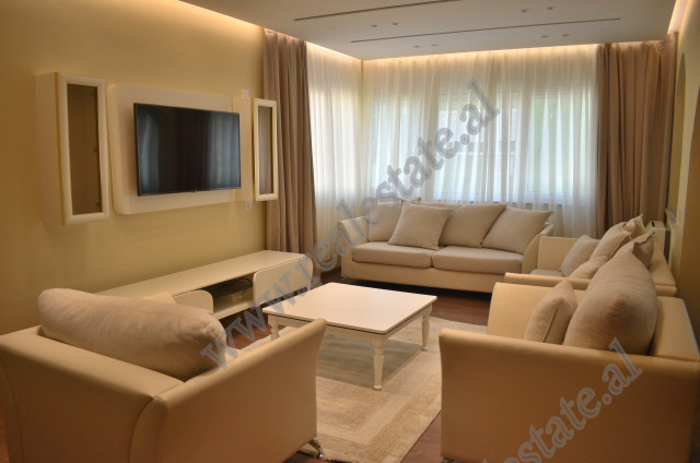 Two bedroom apartment for rent in Pjeter Bogdani Street in Tirana, Albania.
It is positioned on the